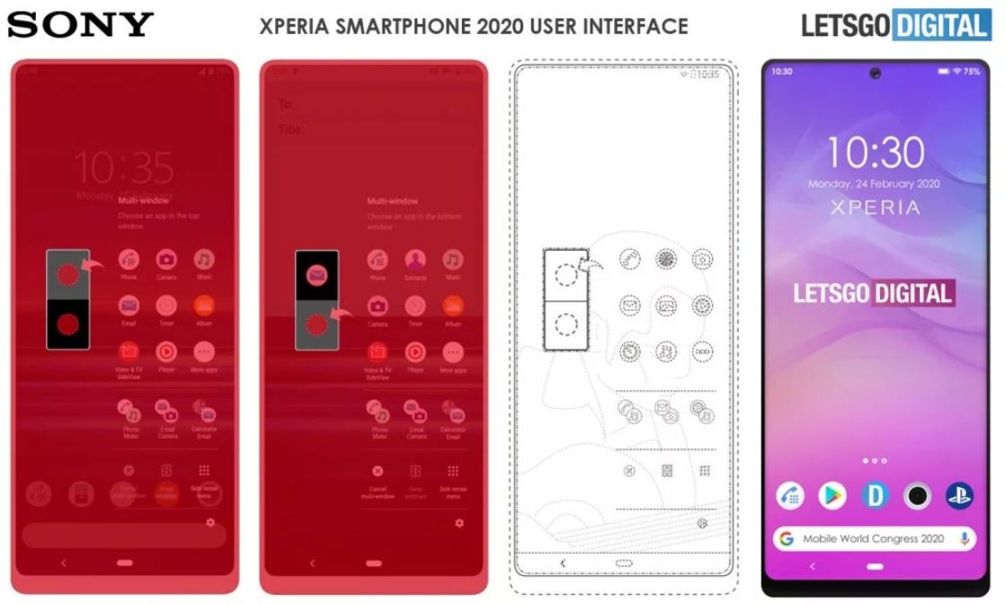 Sony chuẩn bị trình làng một smartphone màn hình nốt ruồi 1