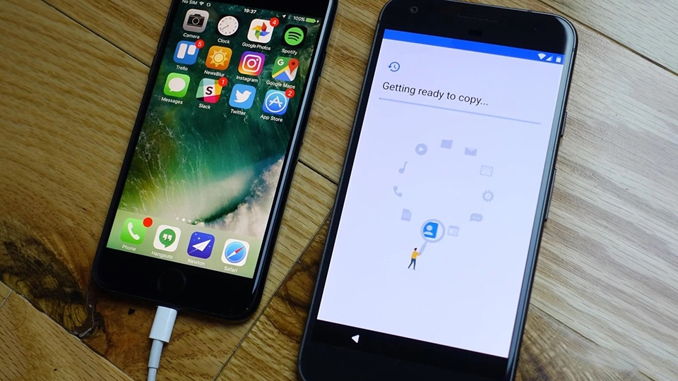 Chuyển ứng dụng Android sang iPhone/iPad 01