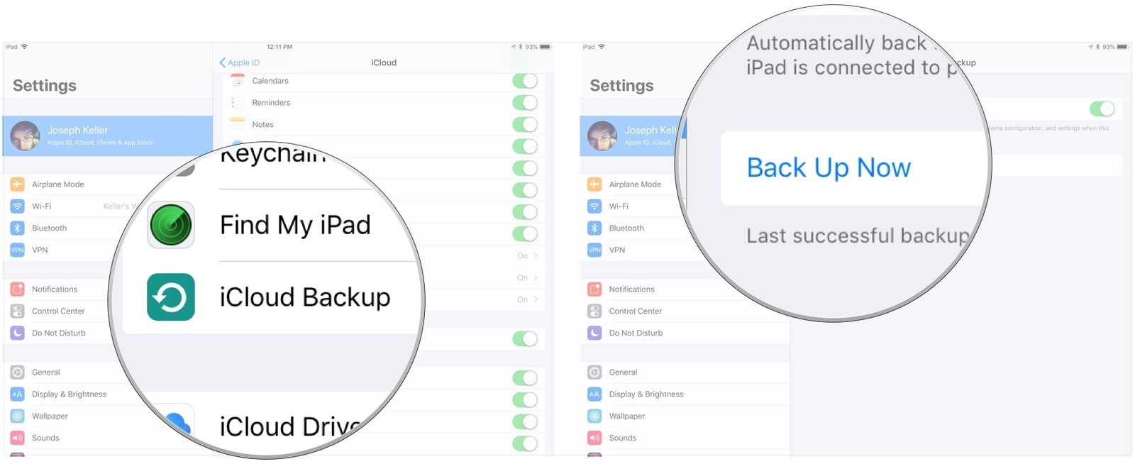 Thiếp lập iPad mới 11