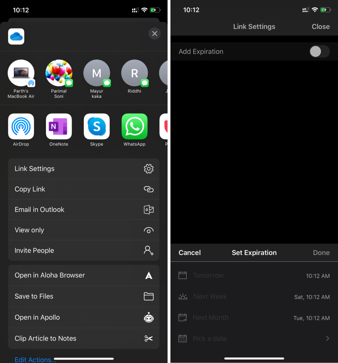 onedrive và icloud