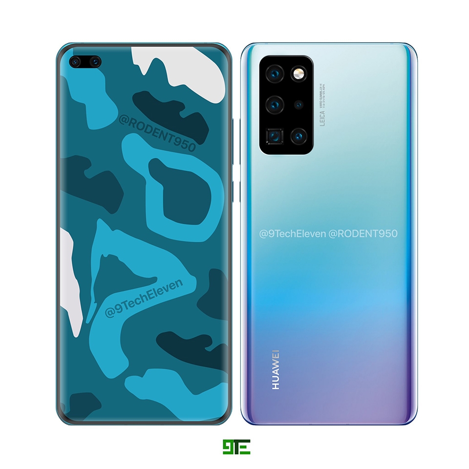 Ảnh render Huawei P40 Pro (ảnh 1) Ảnh render Huawei P40 Pro (ảnh 1)
