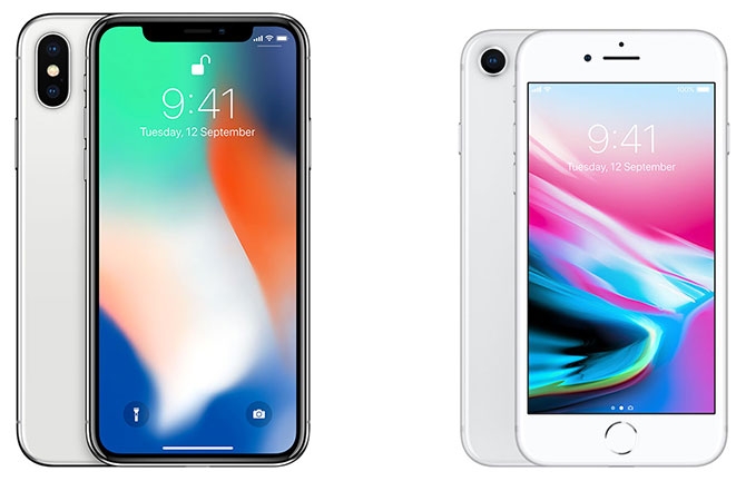 iphone x iphone 8