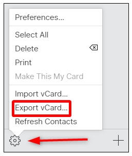Hướng dẫn xuất danh bạ từ iCloud sang Gmail 2