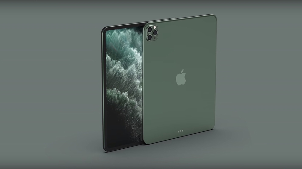 Sẽ ra sao nếu iPad Pro 2020 có màu Midnight Green? 2