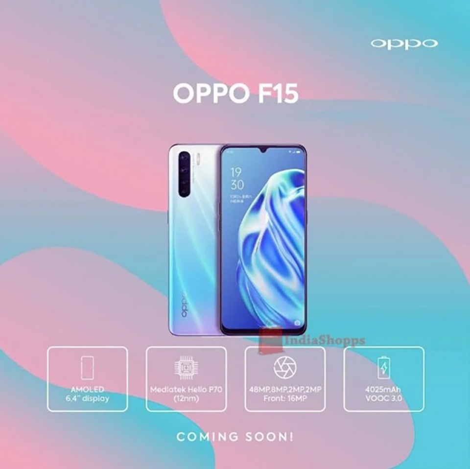 Poster OPPO F15 (ảnh 1)