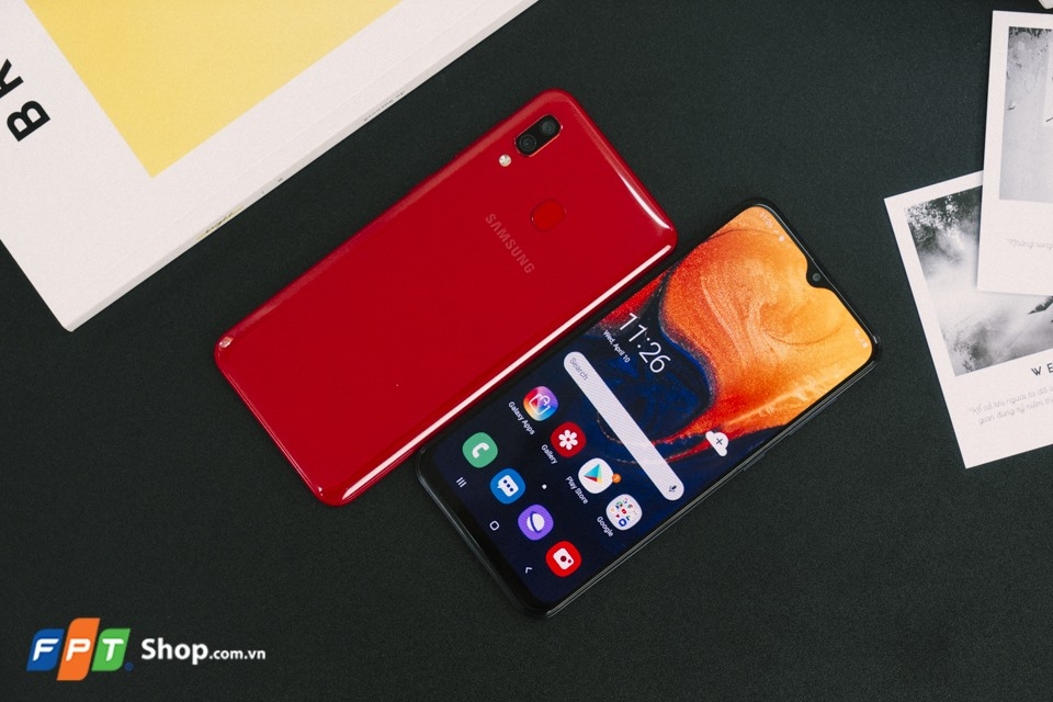 Galaxy A20s đỏ