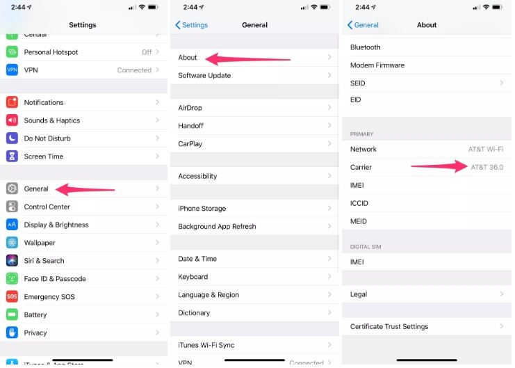 Cách khắc phục iPhone không kết nối mang, mất sóng