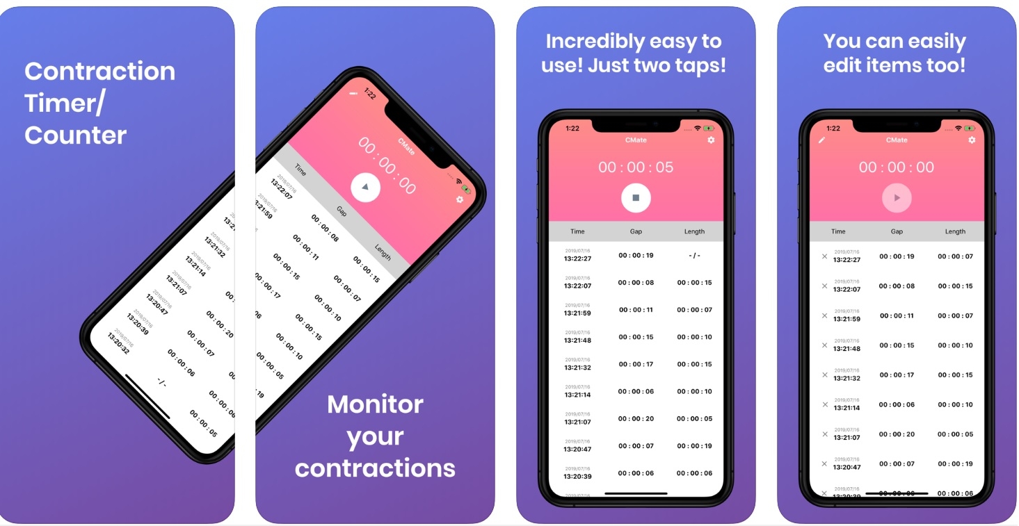 CM: Contraction Timer/Monitor