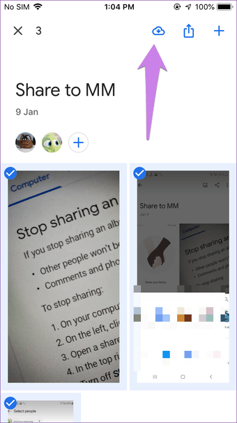 chuyển hình ảnh google photos