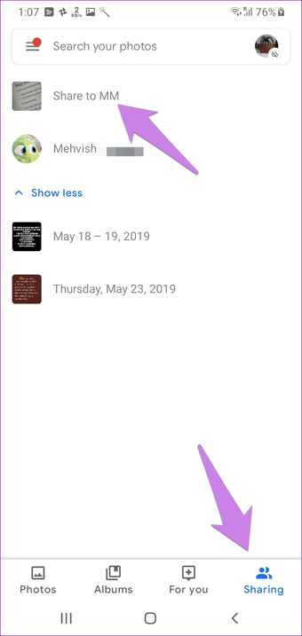 chuyển hình ảnh google photos