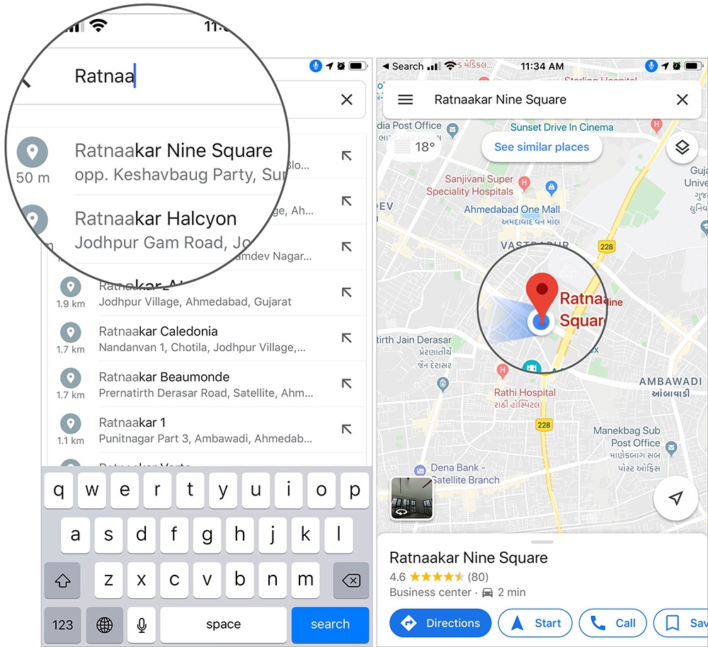 đánh dấu vị trí google maps
