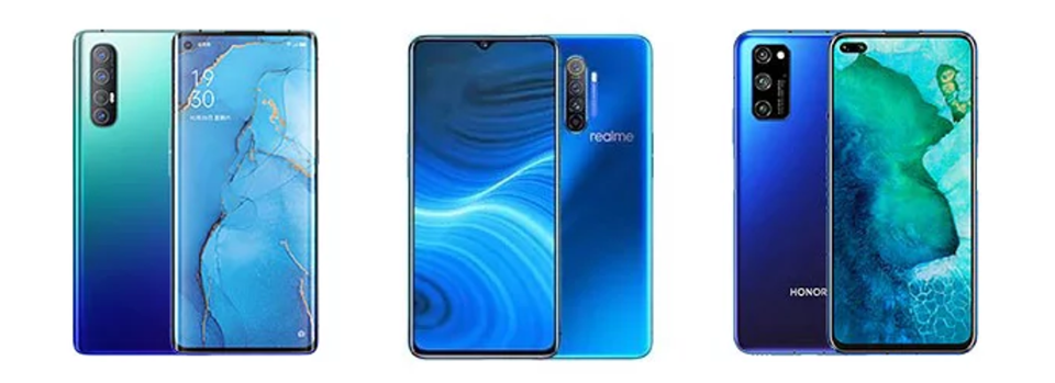 So sánh Reno 3 Pro với Realme X20 Pro và Honor V30 Pro So sánh Reno 3 Pro với Realme X20 Pro và Honor V30 Pro
