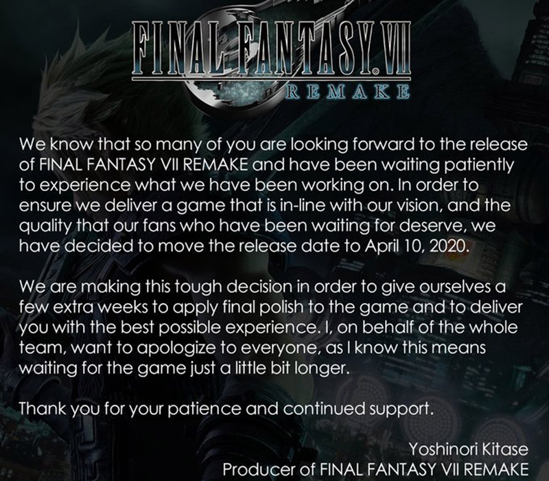 Final Fantasy VII Remake