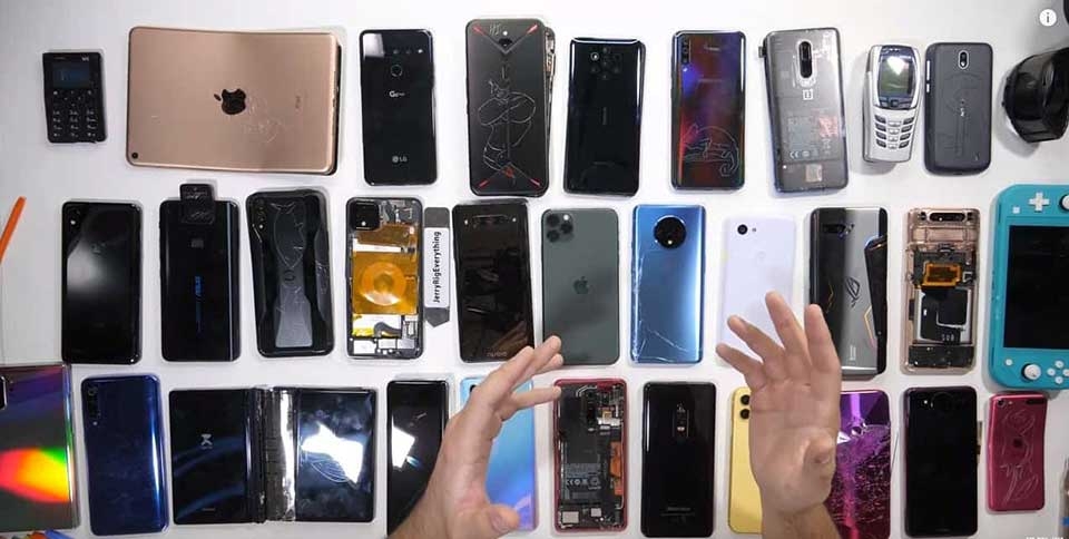 Điện thoại dễ hỏng nhất năm 2019