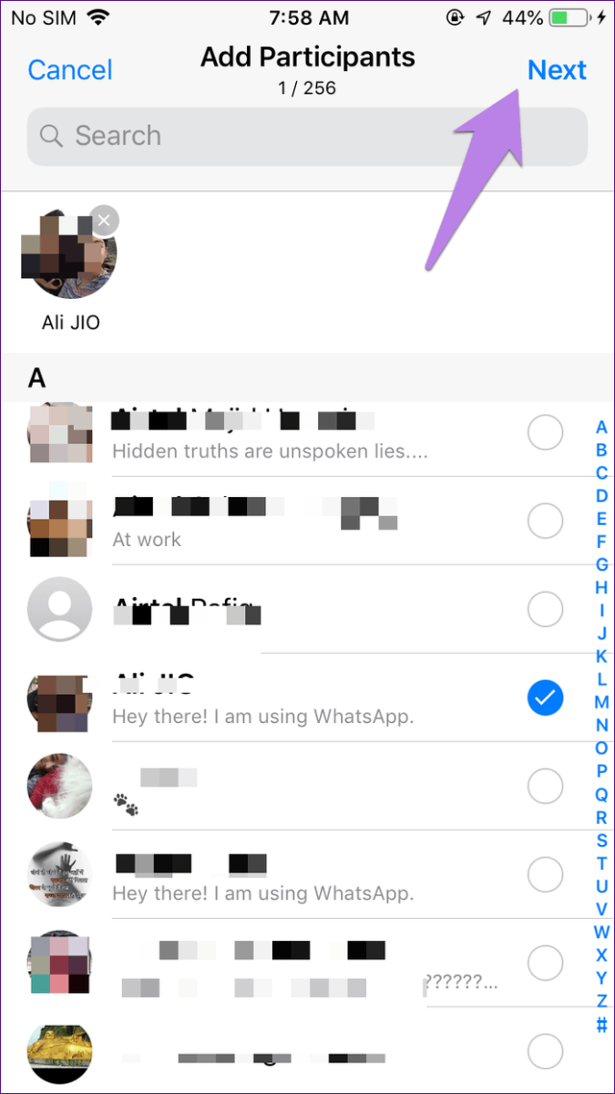 tạo nhóm chat whatsapp