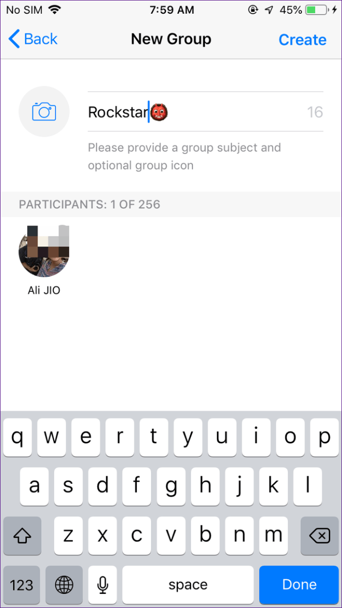 tạo nhóm chat whatsapp