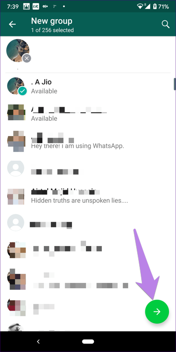 tạo nhóm chat whatsapp