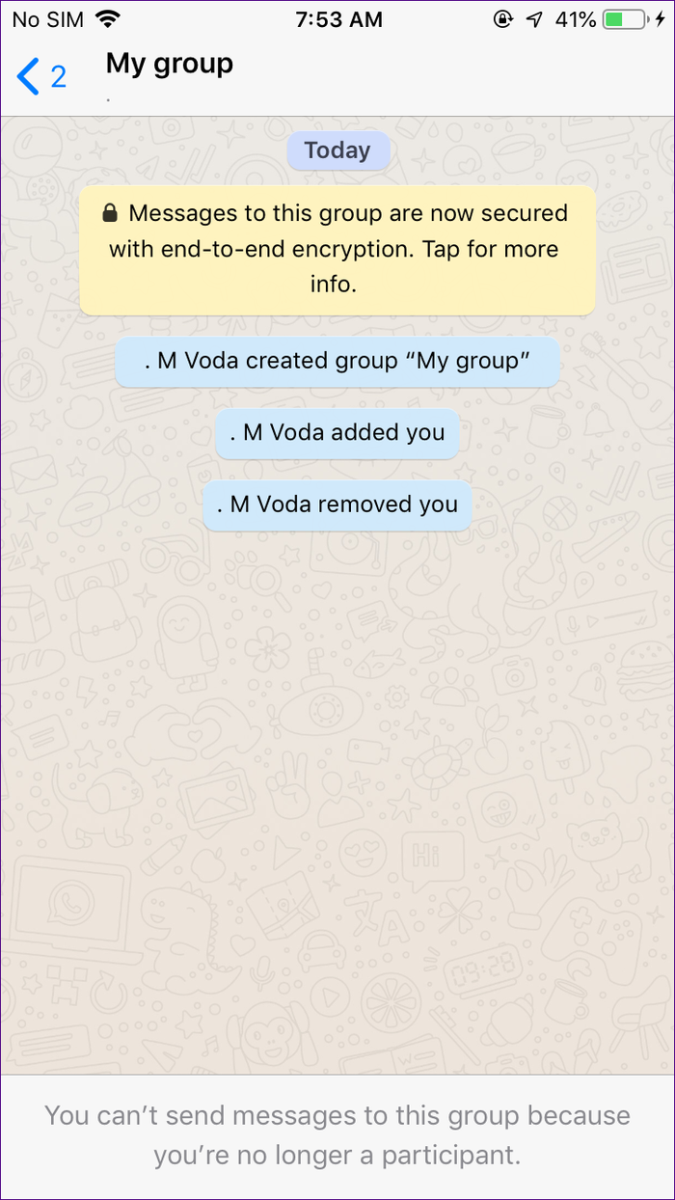 xóa người khỏi nhóm chat whatsapp