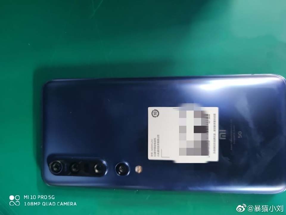 Xiaomi Mi 10 Pro 5G lộ ảnh thực tế (ảnh 2)