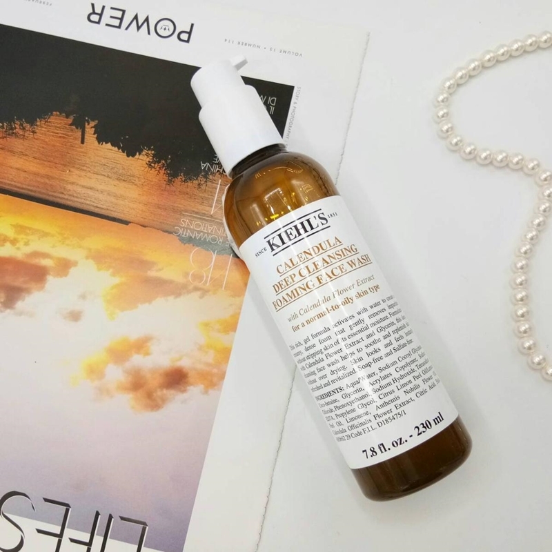 KIEHL’S CALENDULA DEEP CLEANSING FOAMING FACE WASH