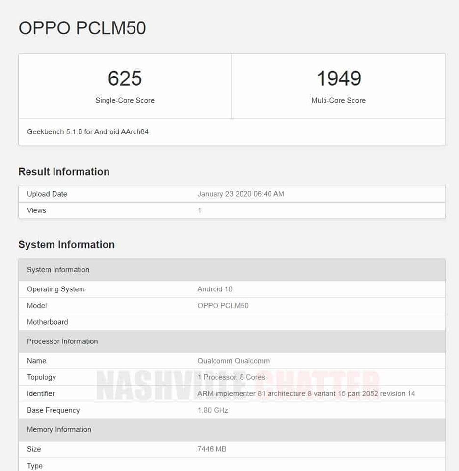 OPPO đang làm việc trên phiên bản dùng chip Snapdragon 765G của Reno 3