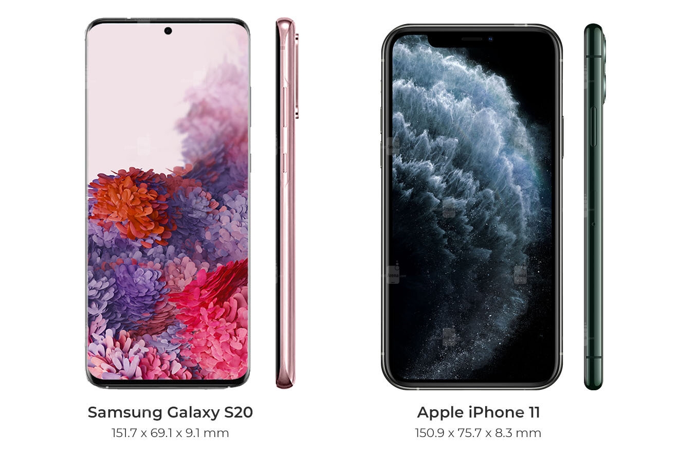 Galaxy S20 vs iPhone 11 02