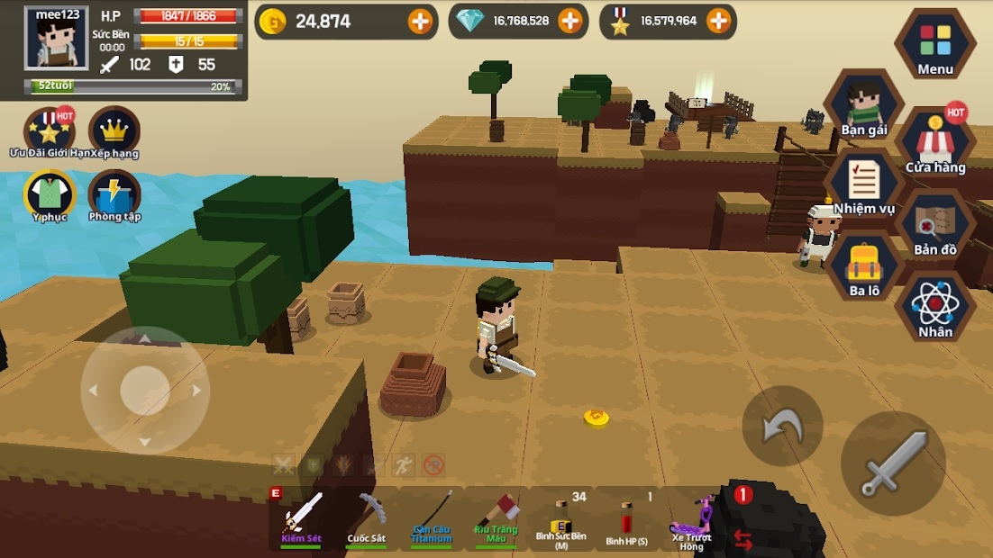 Pocket World VIP: Đảo Khám Phá Pocket World VIP: Đảo Khám Phá