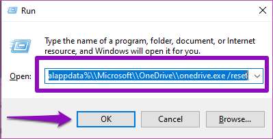 sửa lỗi kết nối của onedrive