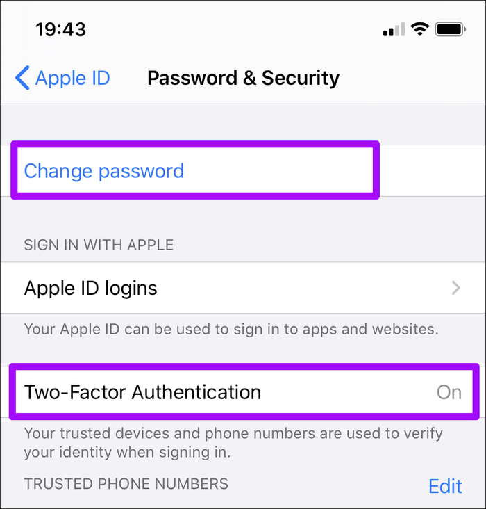 bảo mật apple id