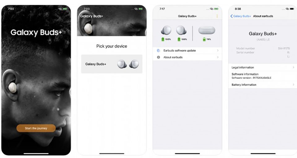 Ứng dụng Galaxy Buds+ xuất hiện trên App Store Ứng dụng Galaxy Buds+ xuất hiện trên App Store