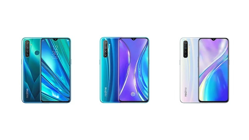 So sánh Realme 5 Pro và Realme X2 và Realme XT