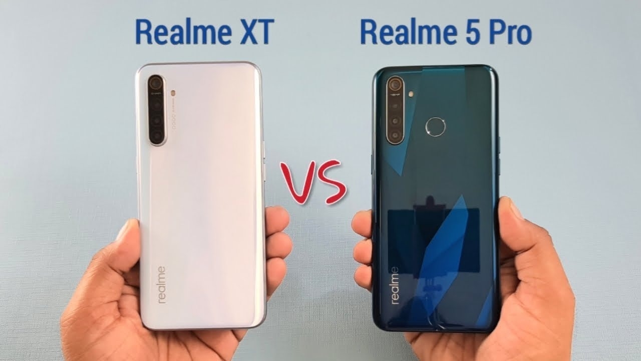 So sánh Realme 5 Pro và Realme X2 và Realme XT