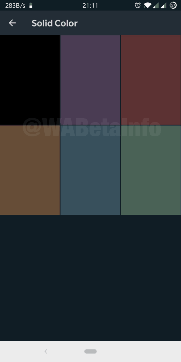 WhatsApp trên Android hỗ trợ chỉnh màu trong chế độ Dark Mode