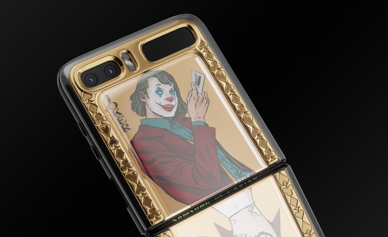 Caviar đã cho đặt sẵn  Galaxy Z Flip phiên bản Jorker/Harley 3
