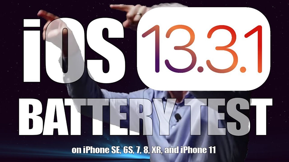 So sánh thời lượng pin iOS 13.3.1 và iOS 13.3