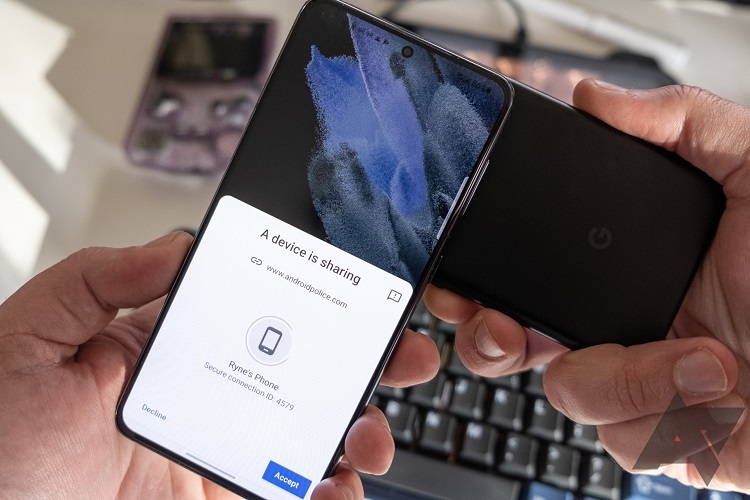 android beam trên android 11