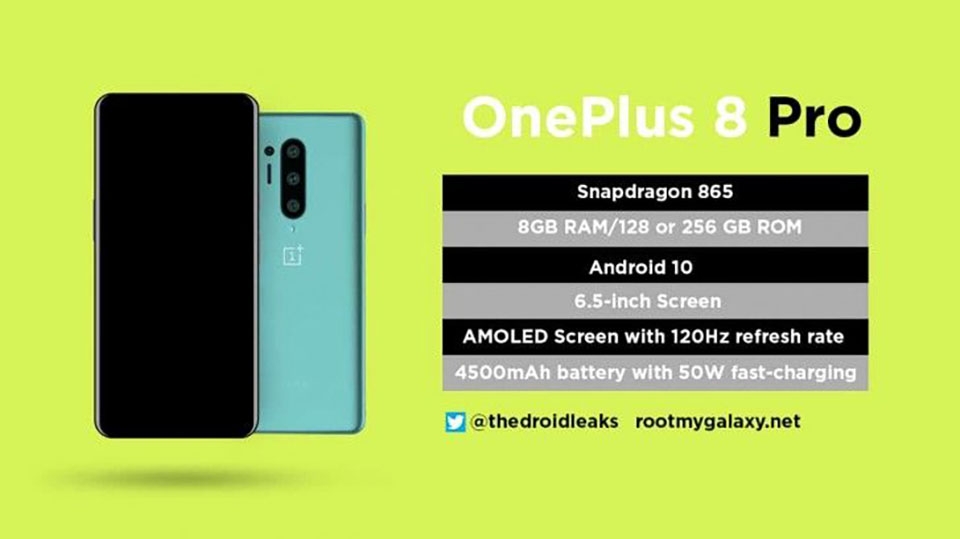 Thiết kế và cấu hình OnePlus 8 Pro Thiết kế và cấu hình OnePlus 8 Pro