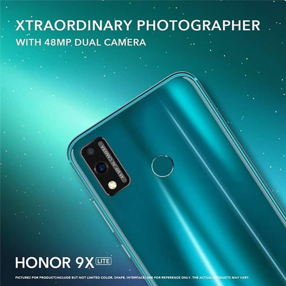 Honor 9X Lite sắp ra mắt (ảnh 1) Honor 9X Lite sắp ra mắt (ảnh 1)