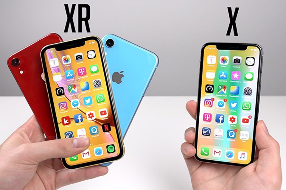 So sánh iPhone X và iPhone XR (ảnh 3) So sánh iPhone X và iPhone XR (ảnh 3)