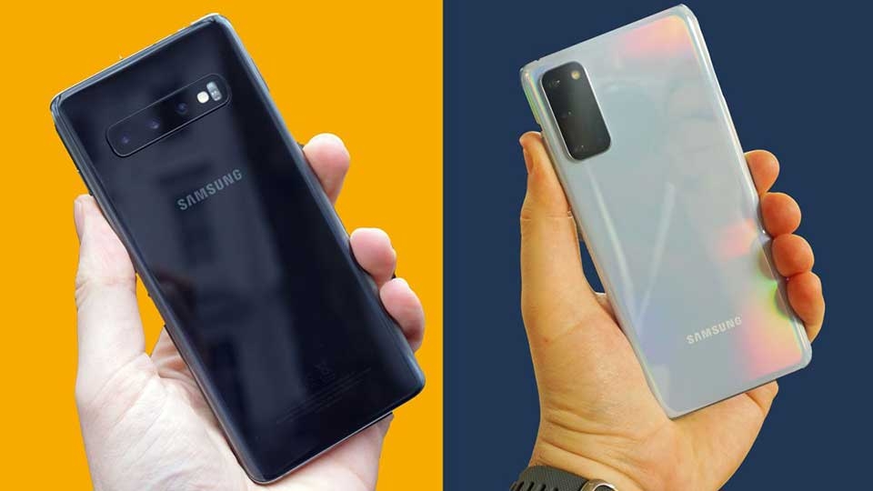 Samsung Galaxy S20 vs Galaxy S10 Samsung Galaxy S20 vs Galaxy S10