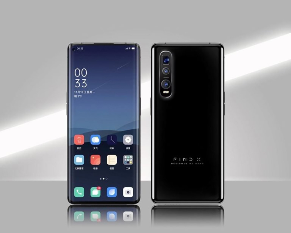 Ảnh render OPPO Find X2 Ảnh render OPPO Find X2