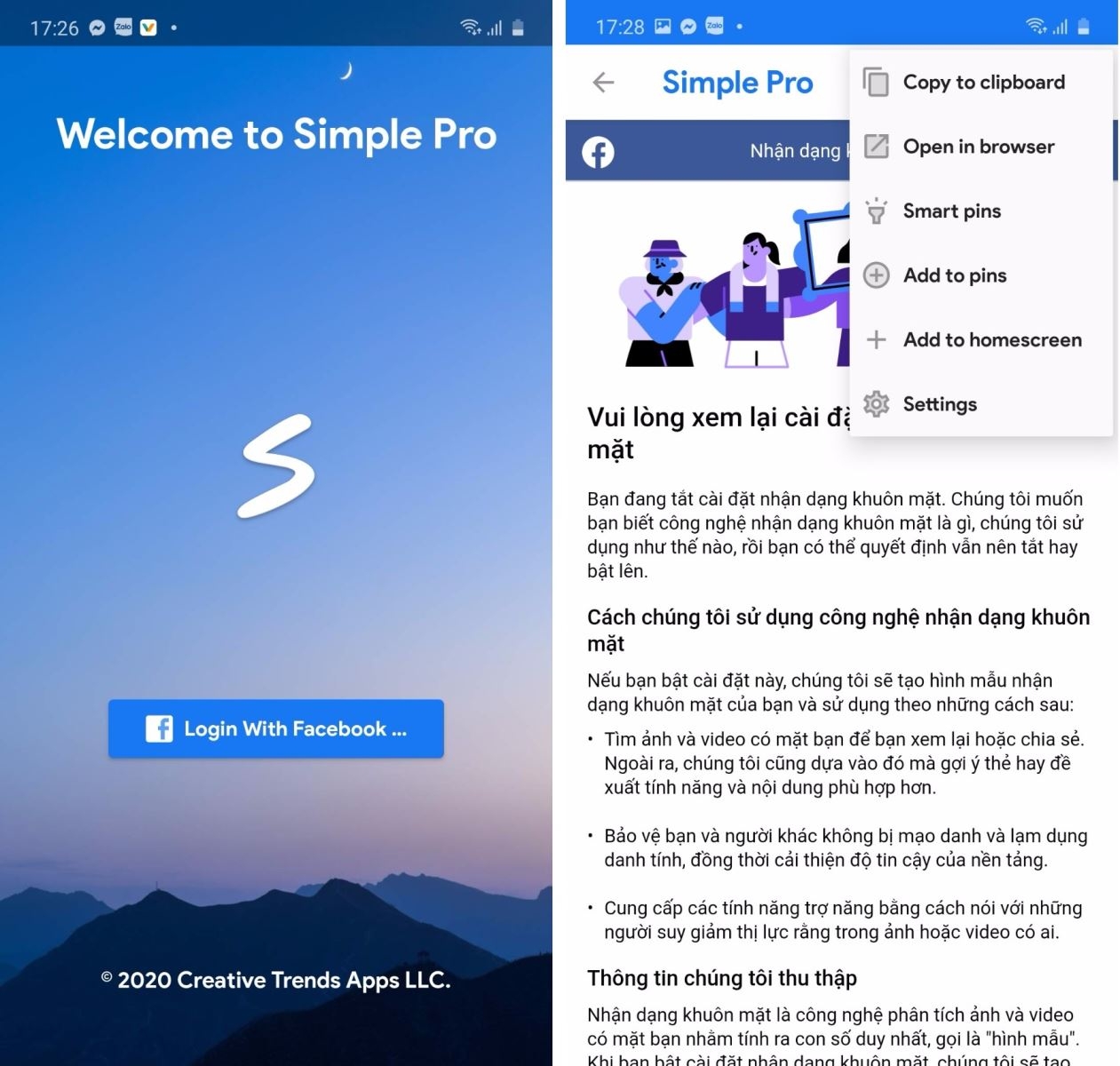 Bật chế độ nền tối