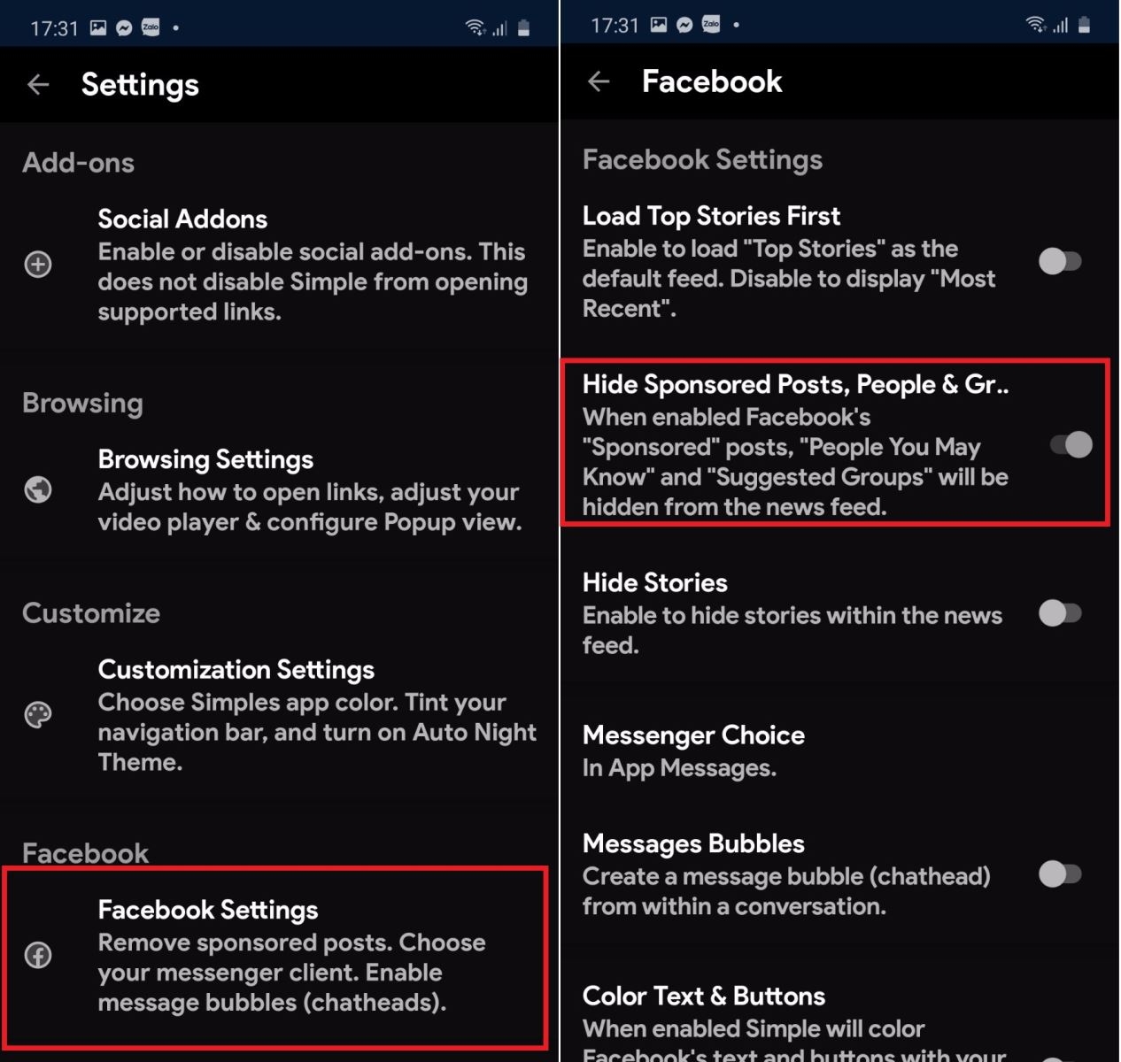 Chặn quảng cáo, bài viết