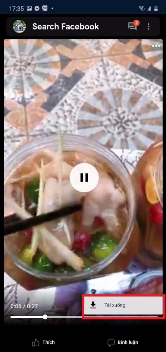 Tải video, story trên Facebook về thiết bị của mình