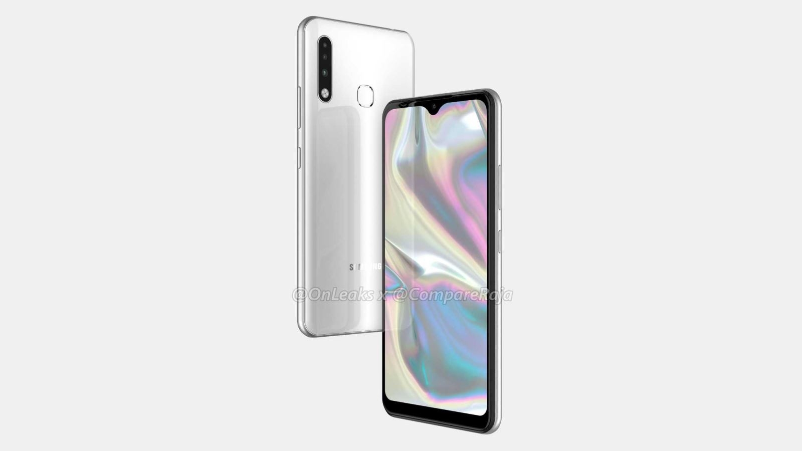 Samsung Galaxy A70e rò rỉ hình ảnh render bắt mắt 3