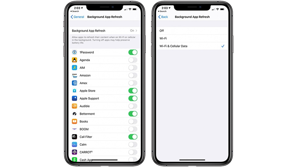 Những cách tăng thời lượng pin iPhone (ảnh 8) Những cách tăng thời lượng pin iPhone (ảnh 8)