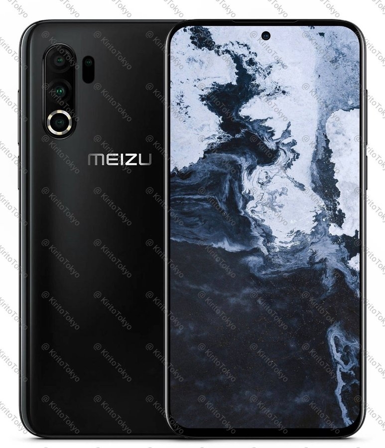 Xuất hiện hình ảnh Meizu 17 với màn hình bấm lỗ đẹp mắt 1