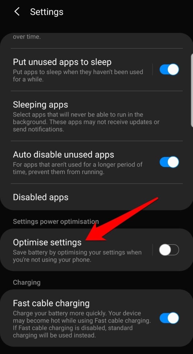 dừng ứng dụng chạy nền Android