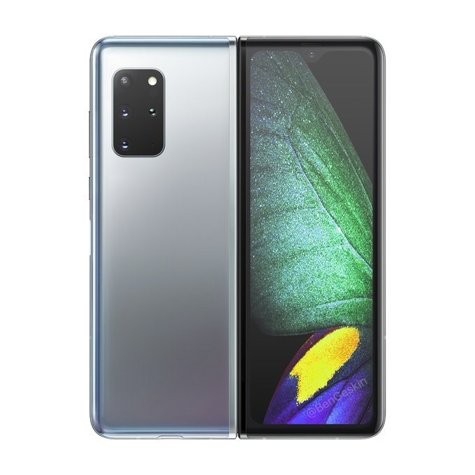 Galaxy Fold 2 đẹp mắt với cụm 4 camera như Galaxy S20+ 1