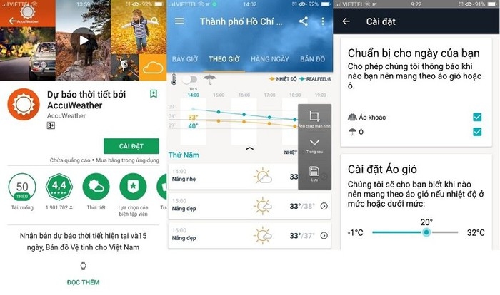 5 cách theo dõi dự báo thời tiết trên iPhone, iPad